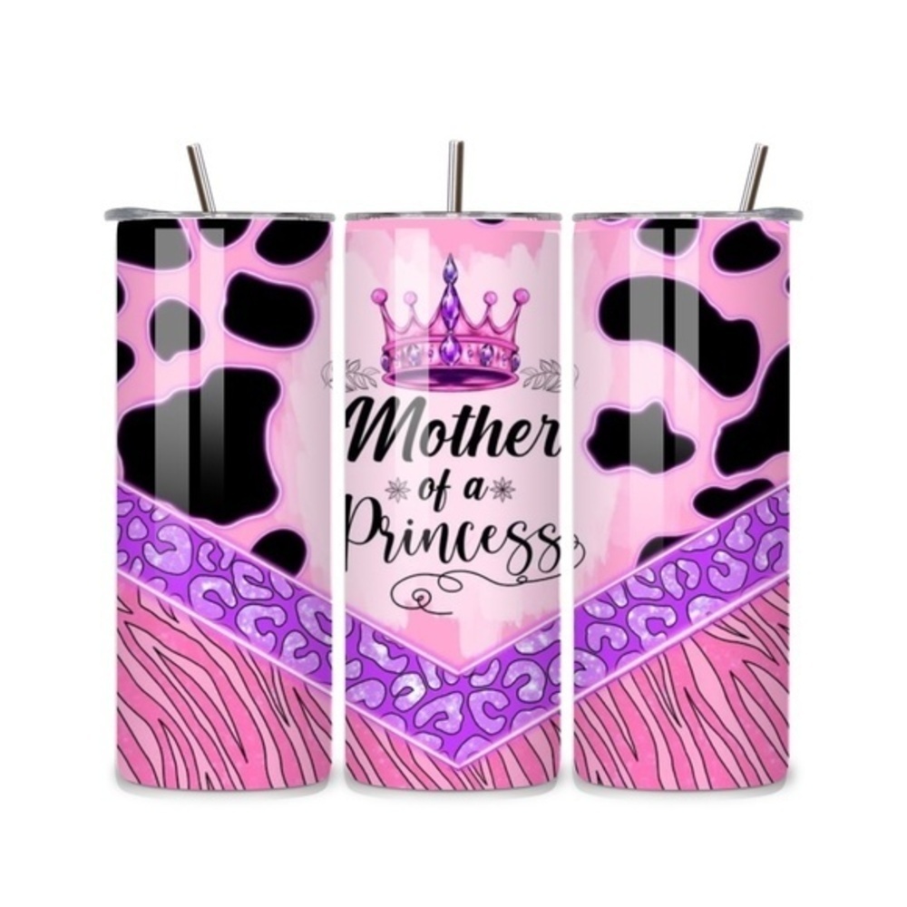 Mother of a Princess 20oz Stainless Steel Tumbler